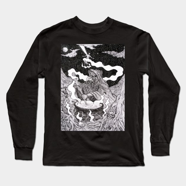 The Woodwoman Long Sleeve T-Shirt by GruesomeDesign